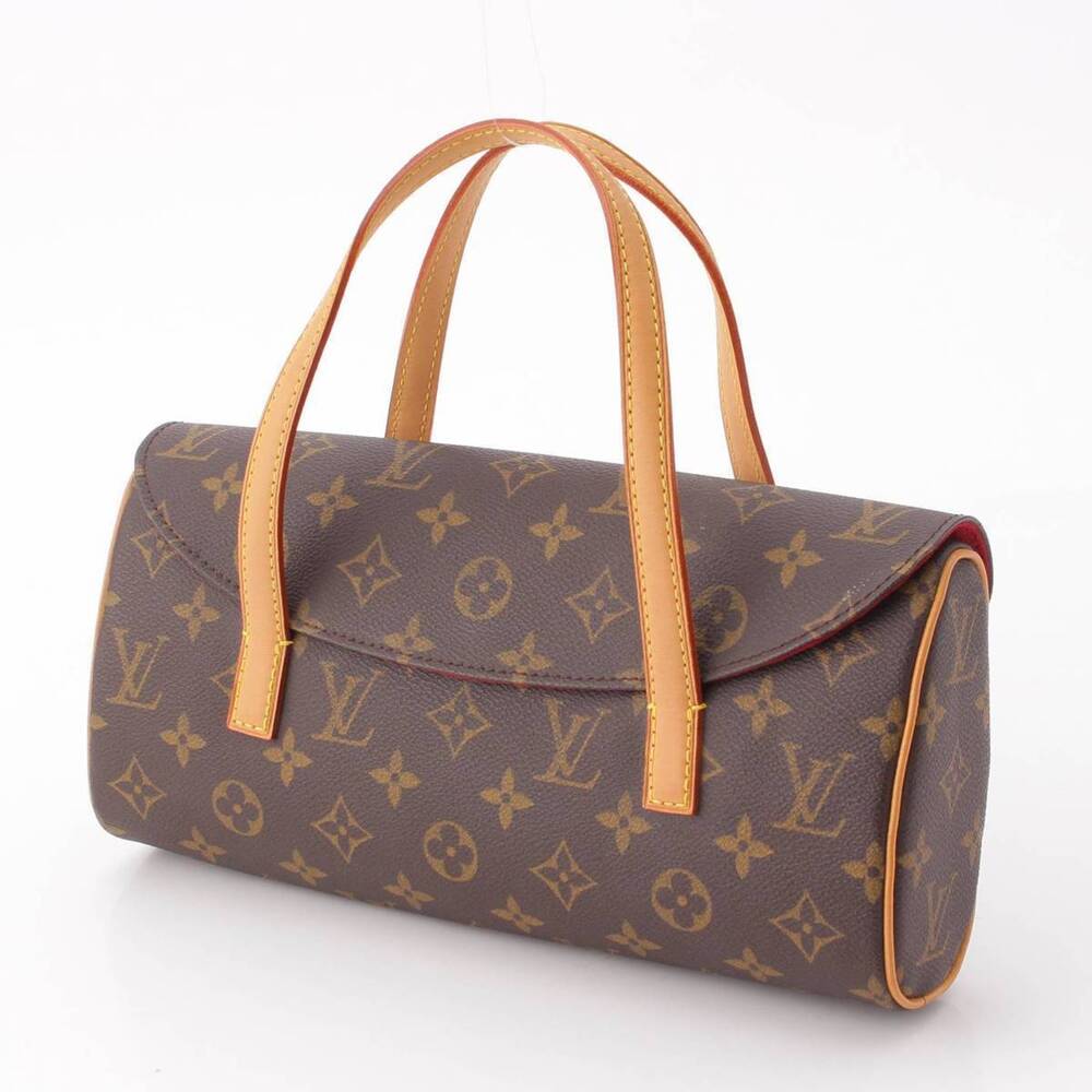 Louis Vuitton Monogram Handbag Brown Sonatine